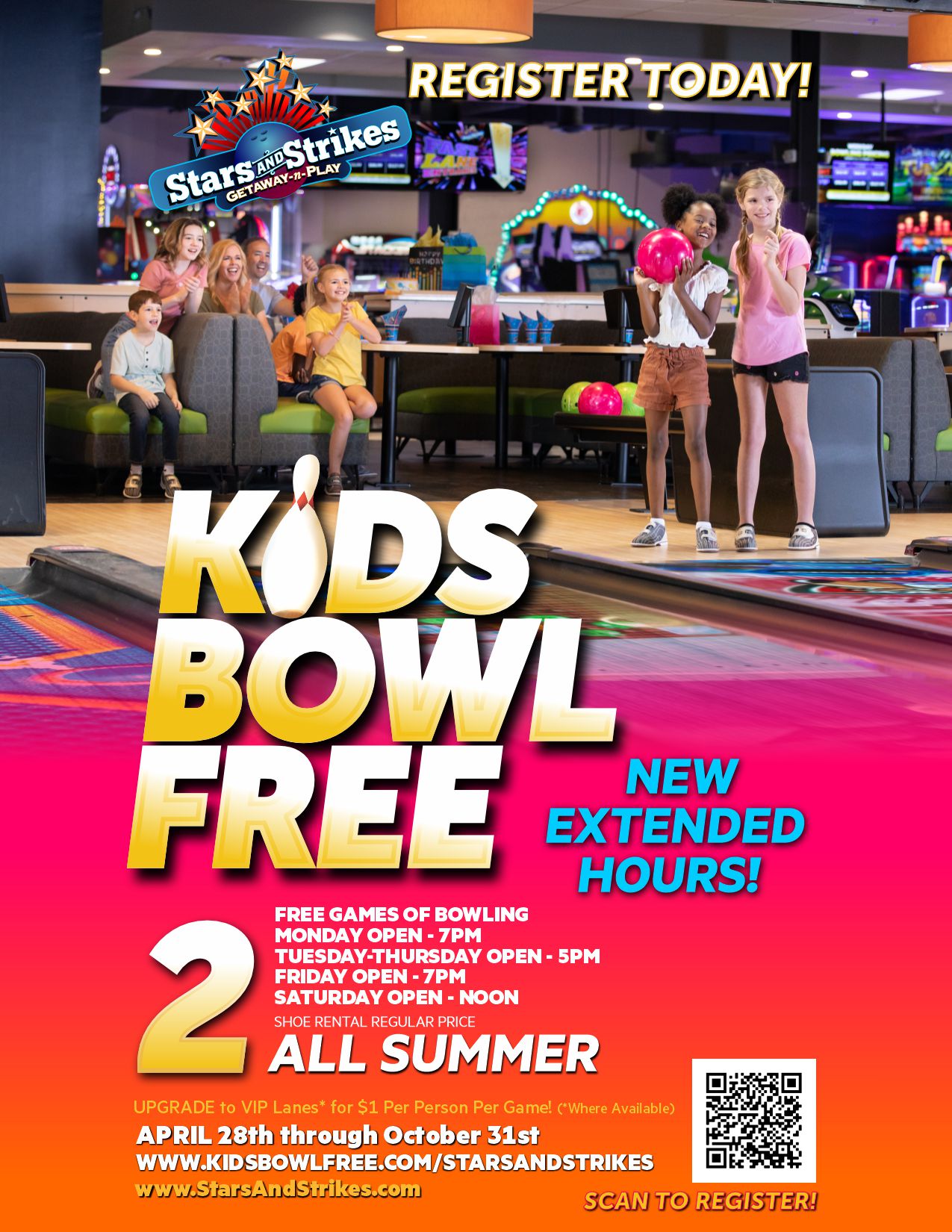 Stars and Strikes Family Entertainment Center